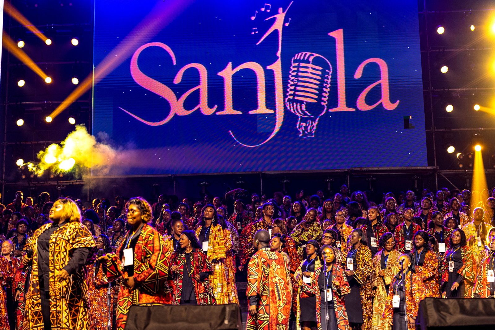 Sanjola-En Chœur : Le Grand Tambour au rythme du Gospel