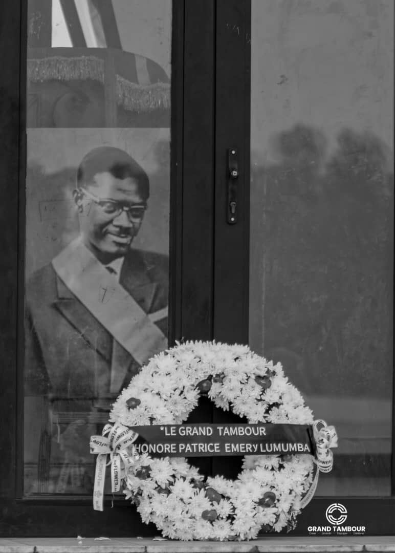 Le Grand Tambour clôture sa Semaine de l'Indépendance par une commémoration de Patrice Emery Lumumba