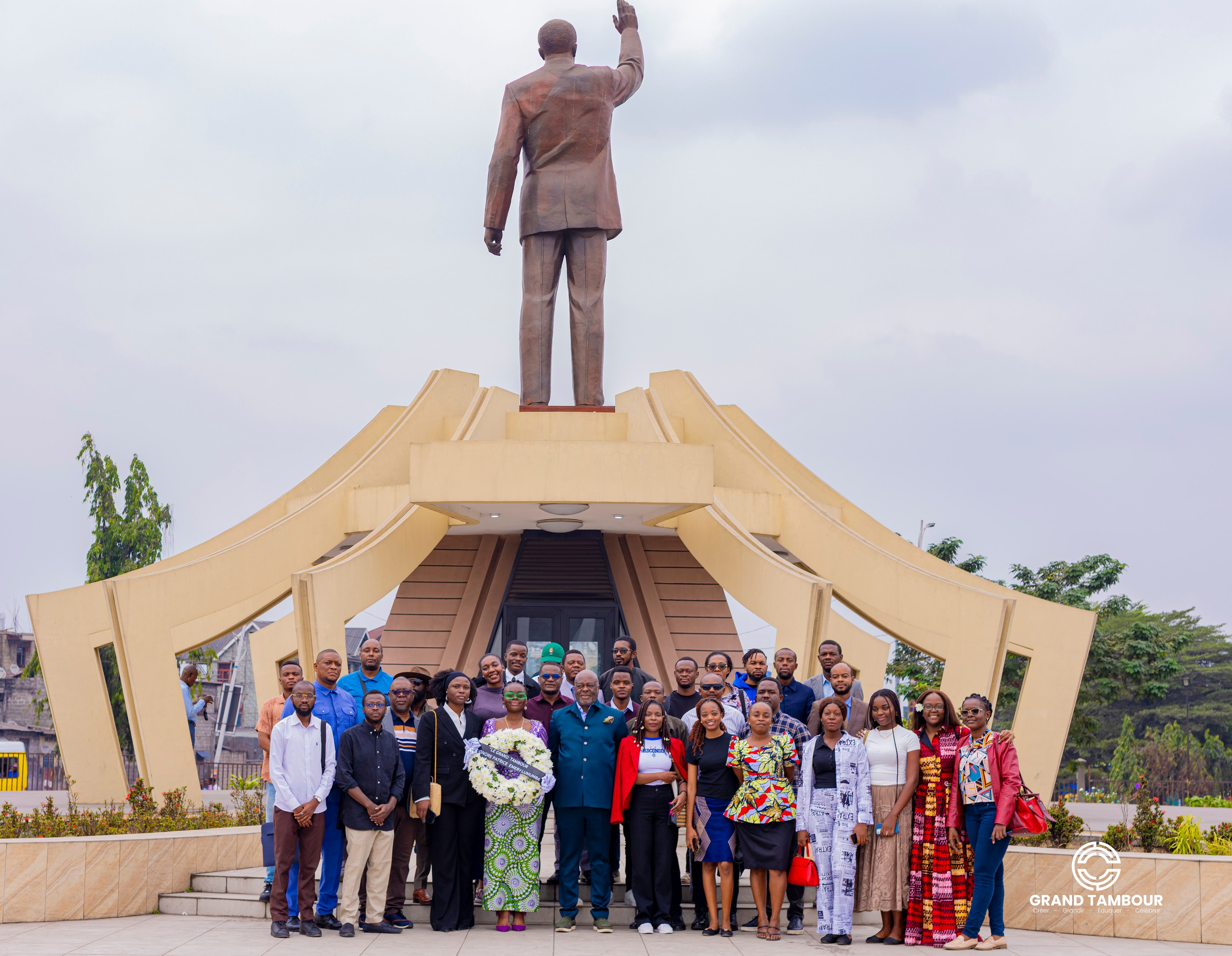 Le Grand Tambour clôture sa Semaine de l'Indépendance par une commémoration de Patrice Emery Lumumba